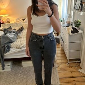 Agolde 90s pinch waist - Black Tea